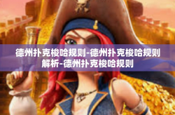 德州扑克梭哈规则-德州扑克梭哈规则解析-德州扑克梭哈规则